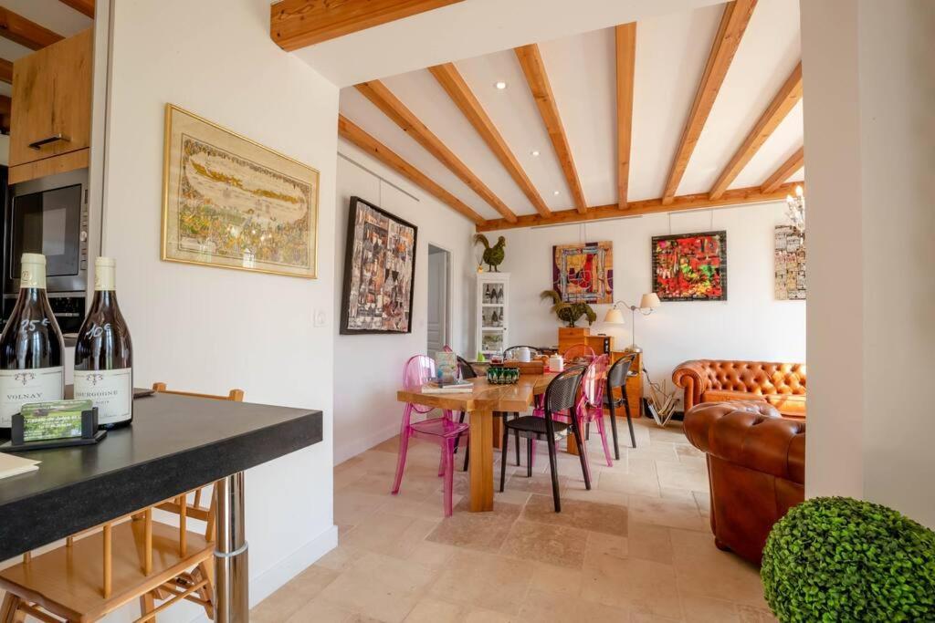 50 Nuances De Bourgogne Villa Bligny-les-Beaune Exteriör bild
